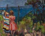 En bord de mer by André Beauce, Huile sur toile d'origine, sold May 2025