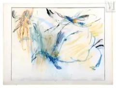 Sans titre by Raymond Moisset, Pastel sur papier, sold May 2025