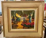 Erfoud by Pierre Boudet, Huile sur isorel, sold Apr 2025