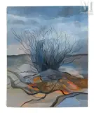 La végétation by Jacqueline Verdet, Huile sur toile, sold Apr 2025