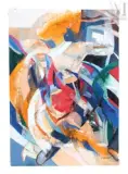 La danse by Jacqueline Verdet, Huile sur toile, sold Apr 2025