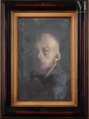 Sans titre by Jean Rustin, 1989, Huile sur toile, sold Apr 2025