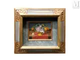 Nature morte à la coupe by Walter Seidel, Huile sur toile, sold Jan 2025