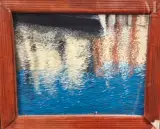 Jeux de lumières dans l'eau by Enzo Melchiorre, 1992, Huile sur toile, sold Jan 2025