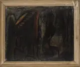 Sans titre by Jean-Michel Atlan, 1945, Huile sur toile, sold Dec 2024