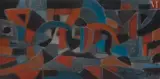 Sans titre by Pierre Dmitrienko, 1949, Huile sur toile, sold Dec 2024