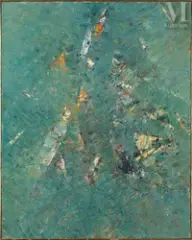 Sans titre by Jacques Germain, 1964, Huile sur toile, sold Dec 2024