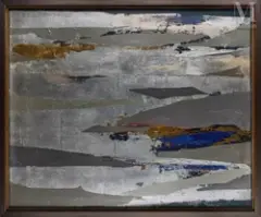 Finnmark, n°29-1965 by Anna-Eva Bergman, 1965, Tempera et feuilles de métal sur toile, sold Dec 2024