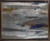 Finnmark, n°29-1965 by Anna-Eva Bergman, 1965, Tempera et feuilles de métal sur toile, sold Dec 2024