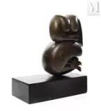 Zoraida II (Opus 87) by Miguel Ortiz Berrocal, 1964, Bronze patiné, fondu au sable, sculpture en, sold Dec 2024