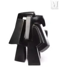 Arbre shivesque by Parvine Curie, Bronze à patine noire, sculpture, sold Dec 2024