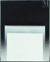 Lumières enchassées by Hamid Alaoui, 1976, Acrylique sur toile, sold Dec 2024