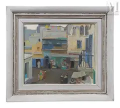 Scène de rue by Armand Assus, Huile sur panneau, sold Dec 2024