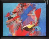 Fêtes niçoises by James Pichette, 1956, Huile sur toile, sold Nov 2024