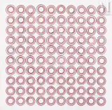 Composition by Antonio Asis, 1961, Gouache sur papier, sold Nov 2024