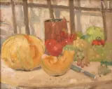 Fruits by Ilma Graf-Dreyfus, Huile sur toile, sold Apr 2024