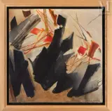 Farigoule II by Huguette Arthur Bertrand, 1962, Huile sur toile, sold Jan 2024