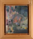 Composition by Camille Bryen, 1960, Huile sur toile, sold Jan 2024