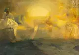 Les orientales by Henri Leriche dit Hirné, Huile sur toile d'origine, sold Nov 2023
