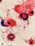For St. Gallen (SF-49) by Sam Francis, 1963, Lithographie en couleurs, épreuve, sold Nov 2023
