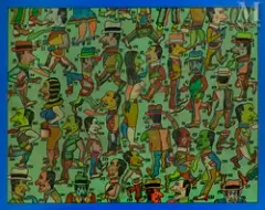 Pocas Chicas by Antonio Seguí, 2007, Acrylique sur toile, sold Nov 2023