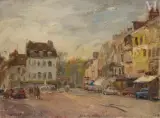 Fontainebleau by Wlodzimierz Zakrzewski, Huile sur toile, sold Oct 2023