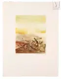 Sans titre by Zao Wou-ki, 1974, Eau-forte et aquatinte, épreuve, sold Jun 2023