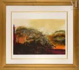 Sans titre by Zao Wou-ki, 1978, Eau-forte et aquatinte, épreuve, sold Jun 2023