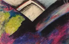 Vortex by Robert Malaval, 1978, Pastel sur papier, sold Jun 2023