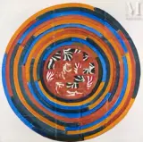 Eclipse 4 by Jean-Michel Meurice, 2002, Acrylique et pastel sur toile, sold Jun 2023