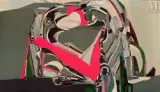 Allegro Barbaro by Alix Rist, Collage sur isorel, sold May 2023