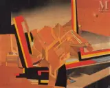 Yucatan by Alix Rist, Collage sur isorel, sold May 2023