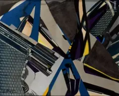 Impact by Alix Rist, Collage sur papier, sold May 2023