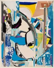 Sans titre by Alix Rist, Collage sur isorel, sold May 2023