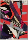 Eclat by Alix Rist, Collage sur carton, sold May 2023
