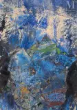 Sans titre by Franz Beer, 1959, Huile et collage sur papier, sold Apr 2023