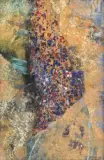 Composition by Franz Beer, 1959, Huile et collage sur panneau, sold Apr 2023
