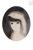 Portrait de jeune fille by Marie Laurencin, Aquarelle et trait de crayon sur papier, sold Mar 2023