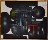 Petite suite fraternelle à la mort de Van Troï by Ladislas Kijno, 1969, Acrylique sur toile, sold Mar 2023