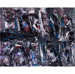 Alexandropolis by Jean Paul Riopelle, 1959, Huile sur toile, sold Jun 2018