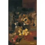 La Mine by S. H. Raza, 1966, Huile sur toile signée et datée en bas à droite, sold Jun 2018