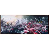La libération d'Orléans par Jeanne d'Arc by Georges Mathieu, 1982, Huile sur toile, sold Jun 2018