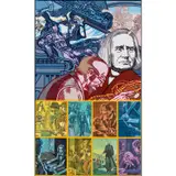 Franz Liszt by Gudmundur Erro, 1980, Peinture glycérophtalique sur toile, sold Jun 2018