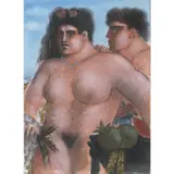 Calypso by Alecos Fassianos, 1992, Huile sur toile, sold Jun 2018