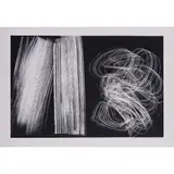 Farandole 12- 1971 by Hans Hartung, Lithographie en blanc sur papier noir, signée et numérotée 8/75, sold Dec 2017