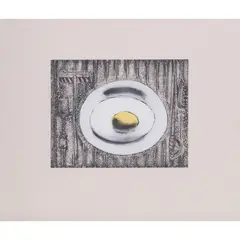 Composition - 1990 by Richard Artschwager, Eau-forte en couleurs, signée, datée "90" et numérotée 66/100, sold Nov 2017