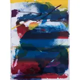 Composition - 1988 by Paul Jenkins, Monotype en couleurs, signé, daté "1988" et justifiée 1/1, sold Nov 2017
