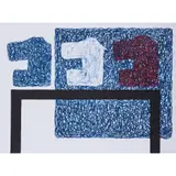 Domestic Setting - 2002 by Jonathan Lasker, Lithographie en couleurs, signée, datée "2003 et numérotée 11/30, sold Nov 2017