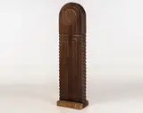 Totem by Momcilo Milovanovic, Bois exotique, sold Jun 2017