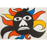 Le soleil multicolore - circa 1965 by Alexander Calder, Lithographie en couleurs, épreuve HC signée, sold Jun 2017